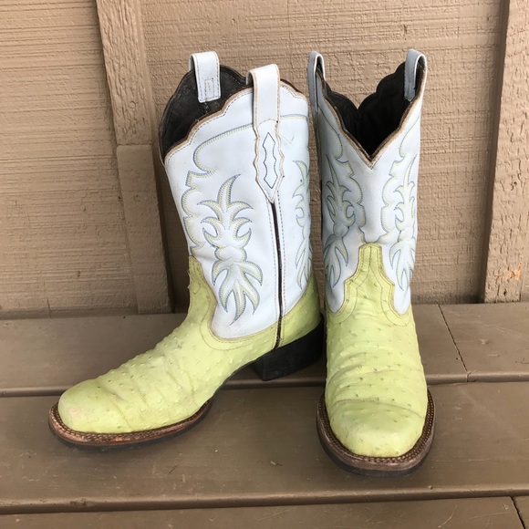 double h ostrich work boots